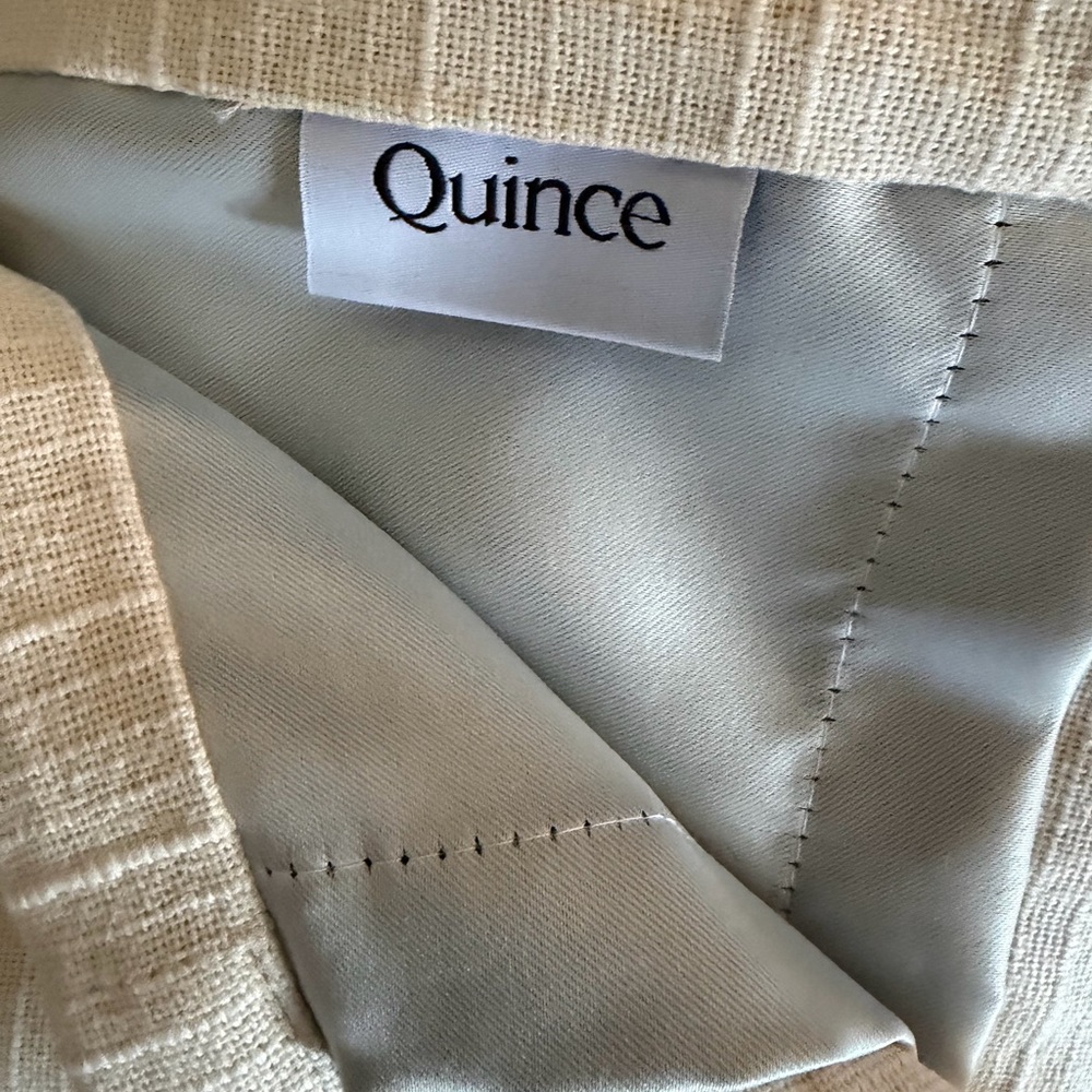 Quince Cotton Slub Room Darkening Curtains - Picture 7 of 9